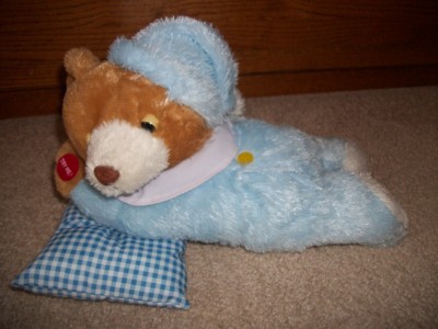 now i lay me down to sleep teddy bear