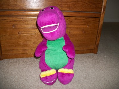 barney jumbo plush