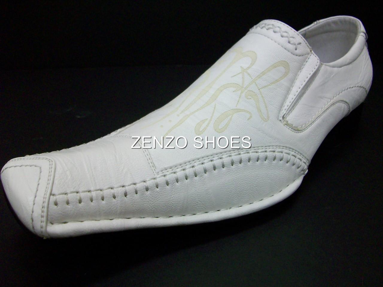 ebay mens white dress shoes