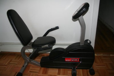 edge recumbent exercise bike