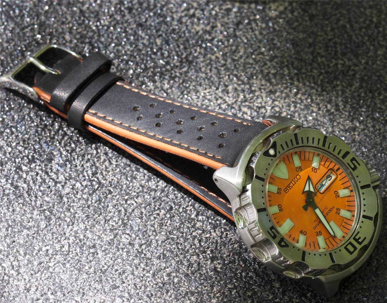 Seiko orange monster nato strap online