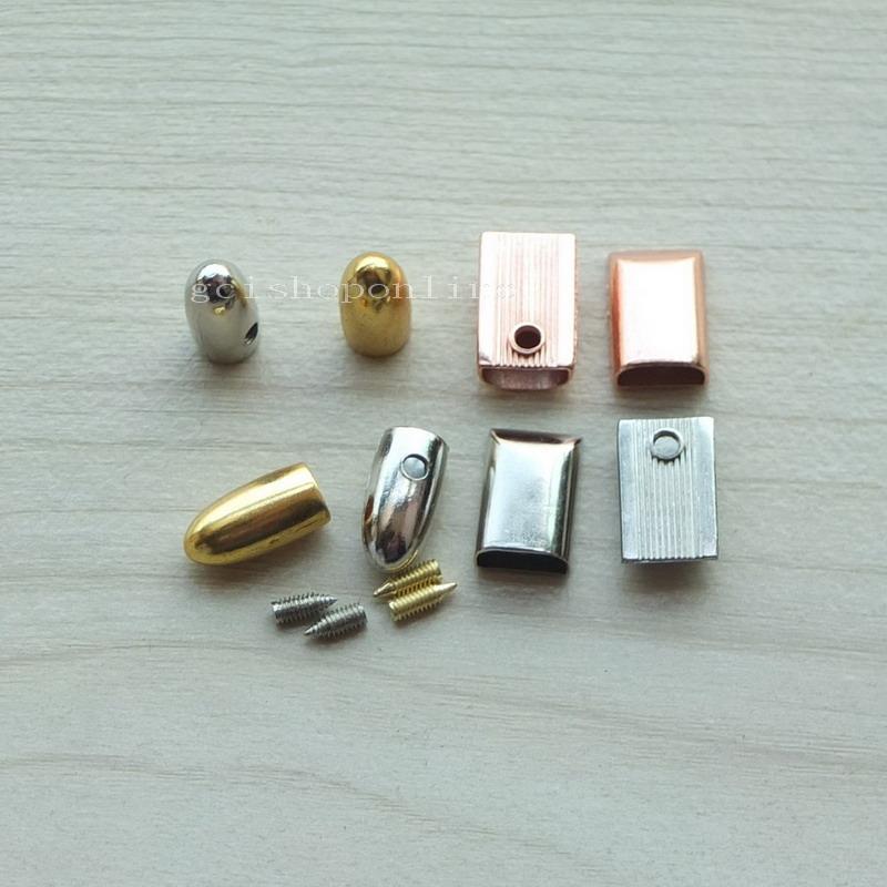 Belt Tip Buckle Replacement Screw for Sewing Leather Craft Zipper