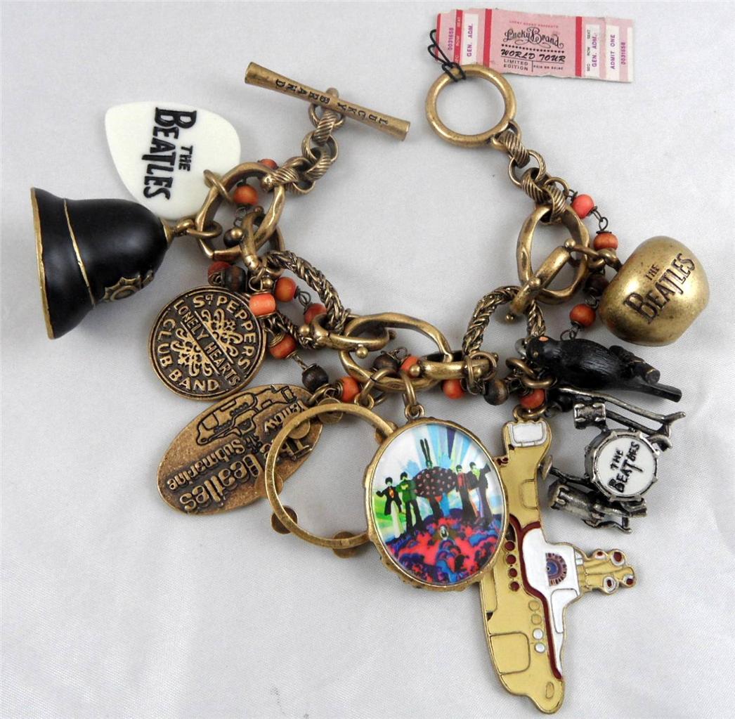 Lucky Brand Ltd Edition Beatles Yellow Submarine Sgt. Peppers Charm