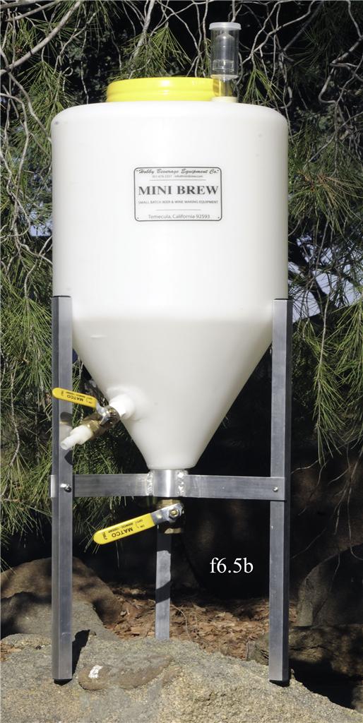 New! 6.5 Gallon Conical Fermenter Homebrewing, Beer, Mead, Brew & Wine