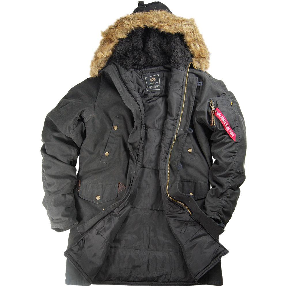 N3b slim fit parka cheap