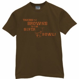 Funny Football T-shirt browns vintage cleveland SMALL