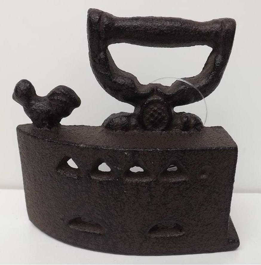 CAST IRON DOOR STOP MINI SIZE 10cm tall ANTIQUE STYLE IRONS BLACK or