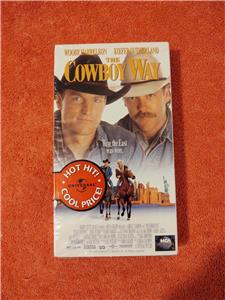 NEW The Cowboy Way (VHS, 1994) Woody Harrelson Kiefer Sutherland MCA ...