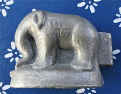 Elephant Pewter Ice Cream Chocolate Mold 169 Krauss Schall Co Ebay