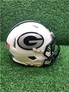 Green Bay Packers Riddell Speed Custom Concept Matte White Mini Football Helmet Ebay