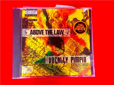 ABOVE THE LAW Vocally Pimpin CD EP Cold 187um Gangsta Hip