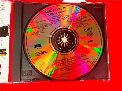 ABOVE THE LAW Vocally Pimpin CD EP Cold 187um Gangsta Hip