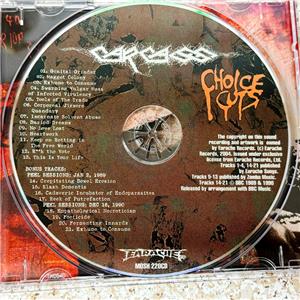 CARCASS - Choice Cuts (2004 Earcache USA ) Death Metal Grindcore