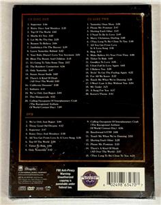 Carpenters ~Gold Greatest Hits Deluxe Sound Vision 2 CD 1 DVD Box
