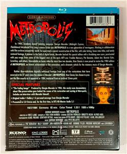 Metropolis Special Edition Blu-ray RARE Slipcase Fritz Lang New