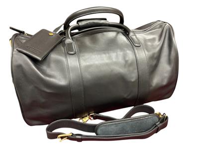 Coach Tribeca Flap Crossbody Bag Black Leather 9092 Vintage