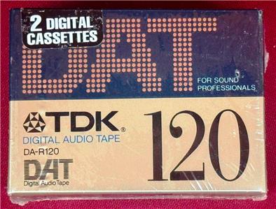 DAT 120分 TDK DIGITAL AUDIO TAPE　未使用６本まとめて : TDK DAT Tape 120 Minutes [DA-R120S] : Computers