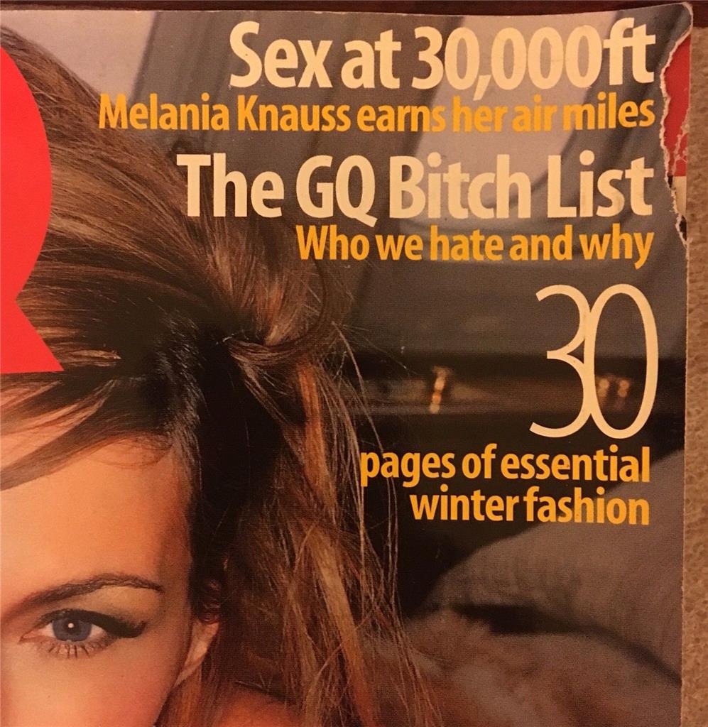 Melania Knauss President Donald Trump USA Flotus First Lady 2000 GQ