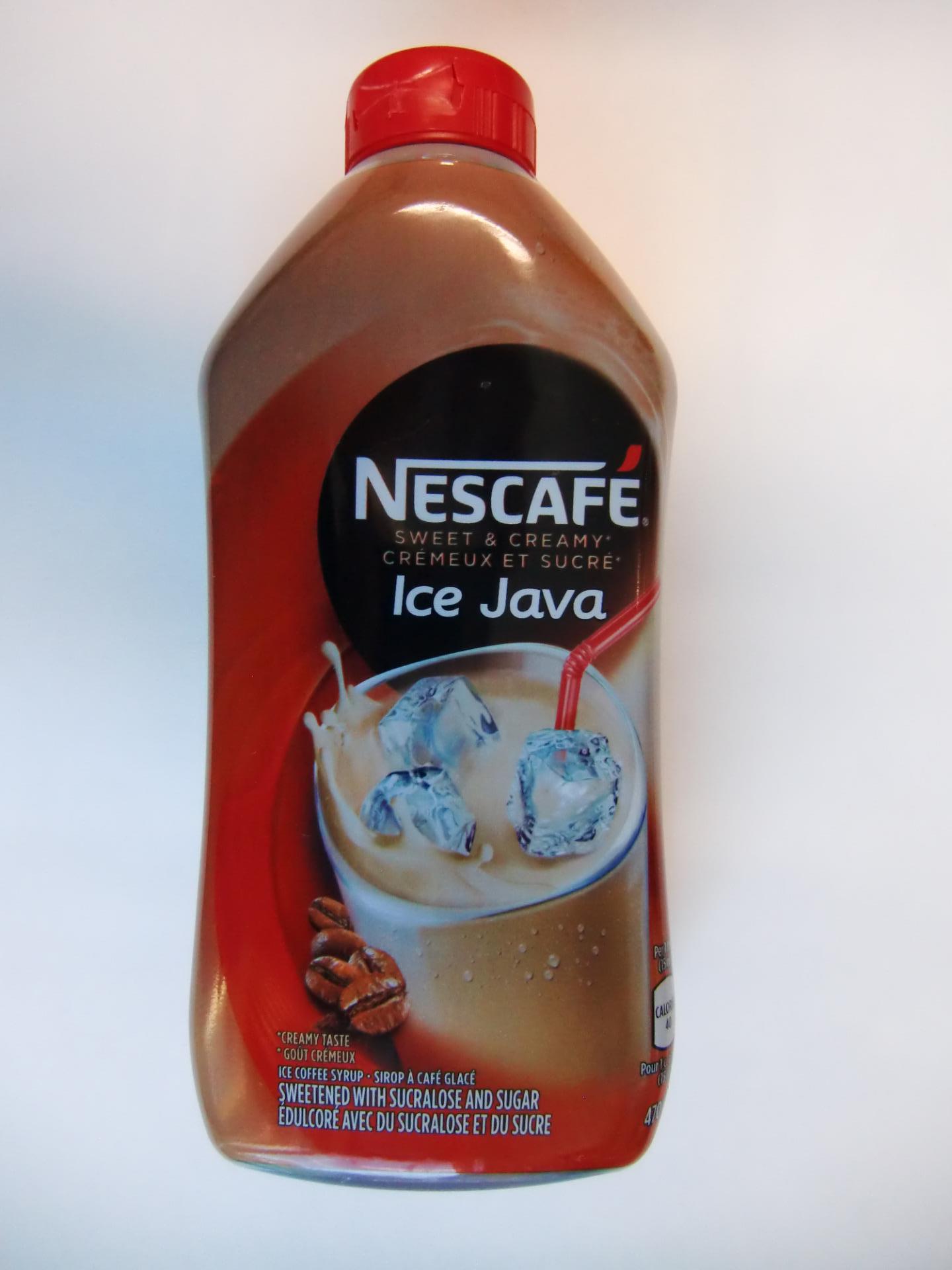 Nescafe ICE JAVA Coffee Syrup 12 X BOTTLES expiry 2019