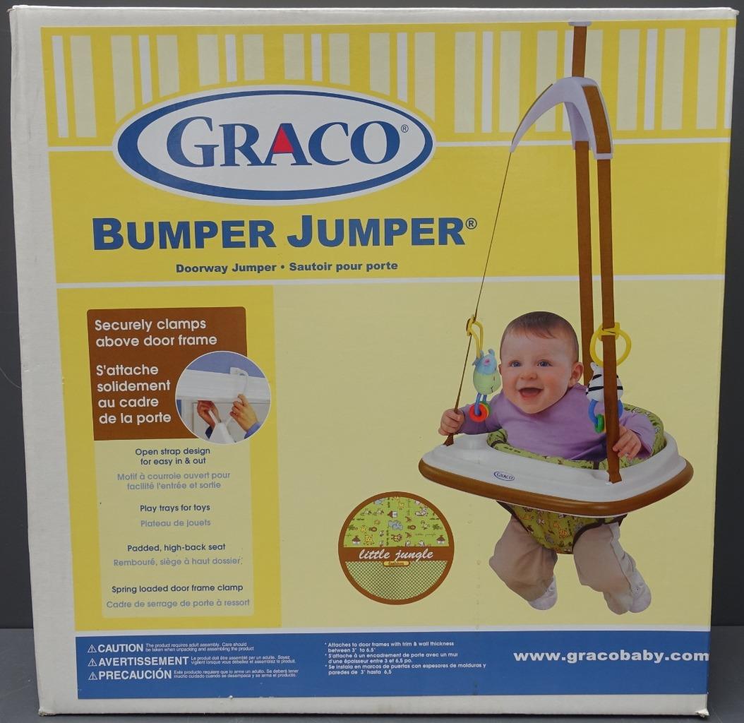 NEW Graco Bumper Jumper Little Jungle Fashion BABY Doorway 25lb SEALED