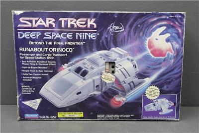 Star Trek Deep Space Nine Runabout Orinoco Vtg Toy Playmates
