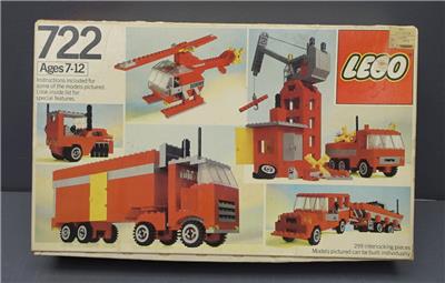 LEGO 722 Universal Building Set Vintage Denmark 1979 w/ Manual | eBay