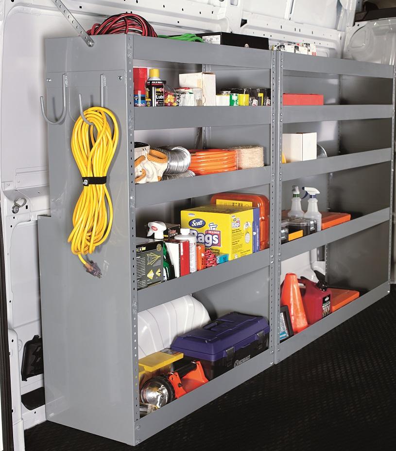 Ford Transit Warning Lights >> Truck & Van Shelving - Shelf and Bin Systems | American Van Ford Transit Warning Lights >> Truck & Van Shelving - Shelf and Bin Systems | American Van