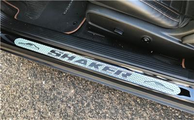 Dodge Challenger Scat Pack Carbon Fiber Vinyl Door Sill