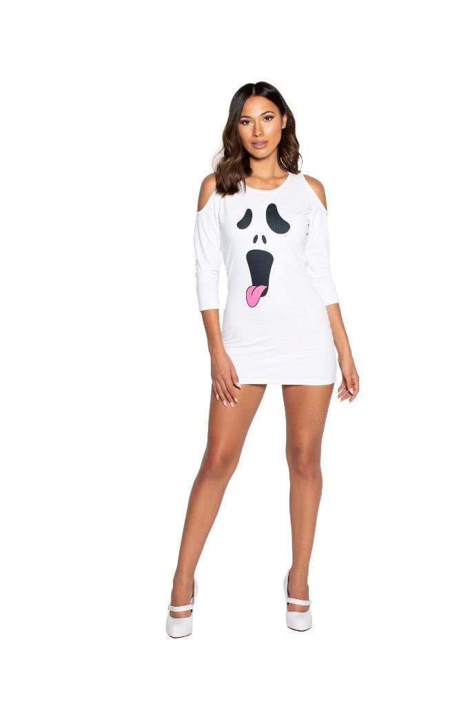 knee length dresses for ladies Ghost-type Mini Strappy Dress – BlackMilk Clothing main image 0