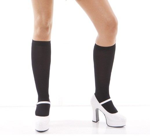 Sexy Elegant Moments Opaque Knee Highs Hi Stockings Pantyhose Nylons ...