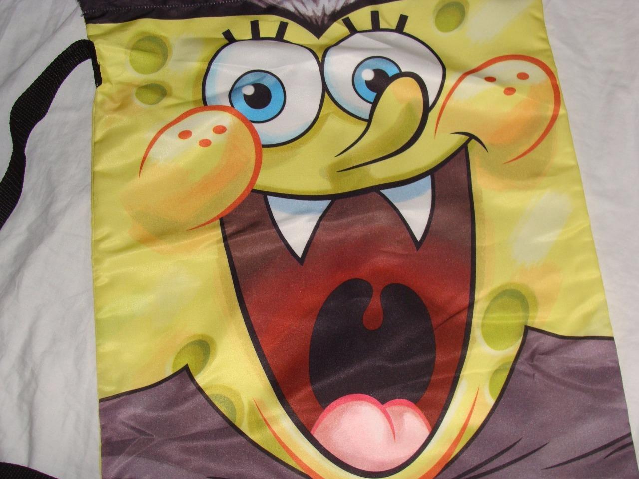 NEW SPONGEBOB VAMPIRE HALLOWEEN POLYESTER TRICK OR TREAT ...