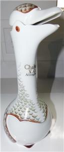 Chabot X.O. Armagnac Handmade LImited Edition Goose Duck Porcelain