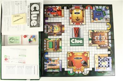 最適な価格 Classic CLUE Game Board Toy MODERN Edition Great 1949 ジョニーライトニング