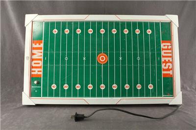 Vintage Tin Litho Metal Football Tudor Games Sports Toy Vibrating
