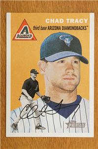 2003 Topps Heritage #421 SP Chad Austin Tracy Arizona Diamondbacks