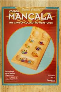 Pressman - Gioco Del Mancala In Legno, Versione Per Bambini, 48 Pezzi Animali Colorati, 2 Giocatori, Età 6+