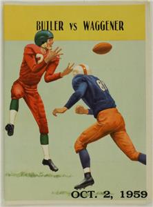 High School Football Roster Butler Vs Waggener Oct 2 1959