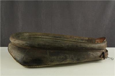 Vintage Artisan Cowboy Western Home Decor Horse Yoke Leather