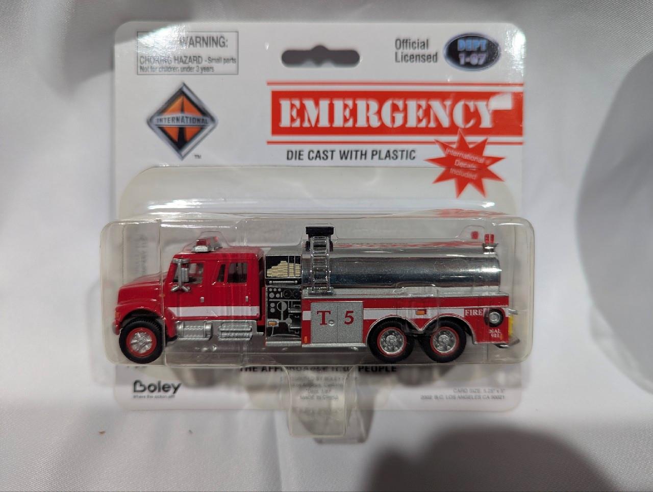 Boley Fire Emergency TANKER Trucks HO 1/87 (sold separately, read desc.) - Picture 14 of 16