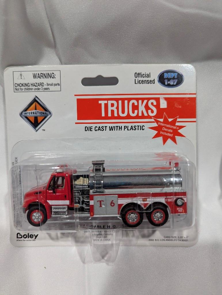 Boley Fire Emergency TANKER Trucks HO 1/87 (sold separately, read desc.) - Picture 12 of 16