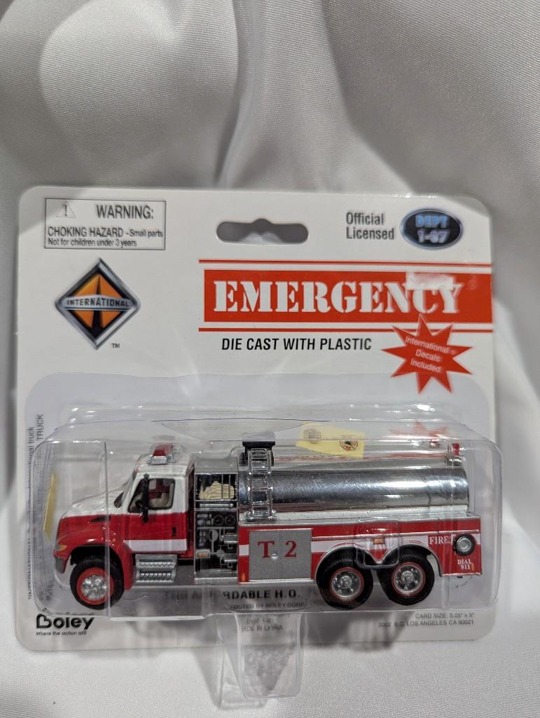 Boley Fire Emergency TANKER Trucks HO 1/87 (sold separately, read desc.) - Picture 13 of 16