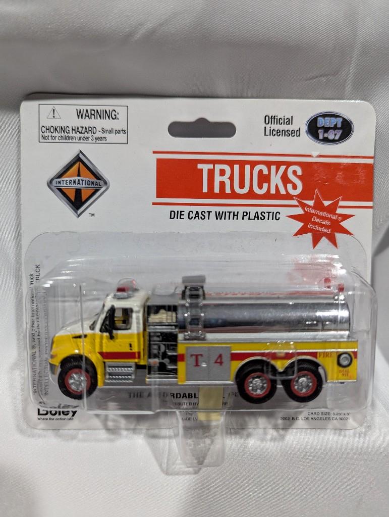 Boley Fire Emergency TANKER Trucks HO 1/87 (sold separately, read desc.) - Picture 11 of 16