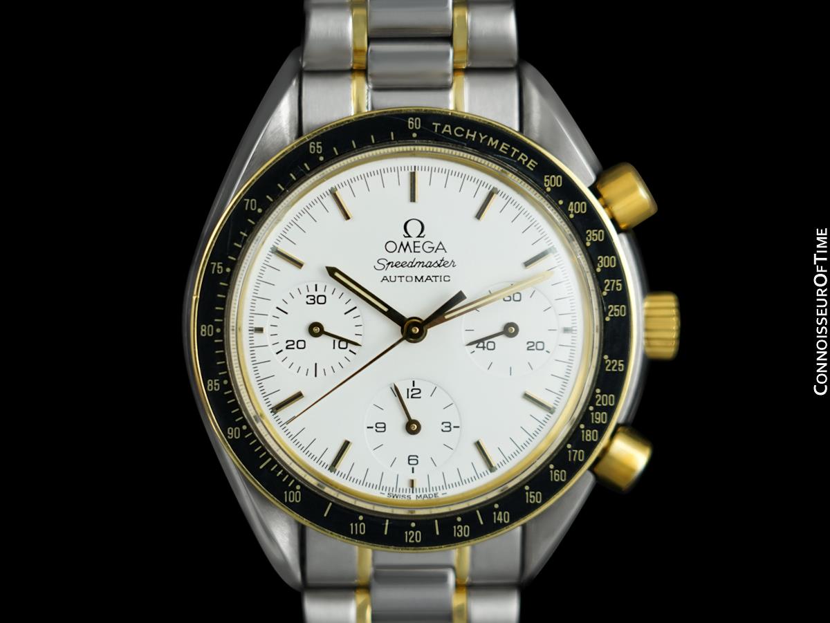 omega speedmaster reduced 18k gold