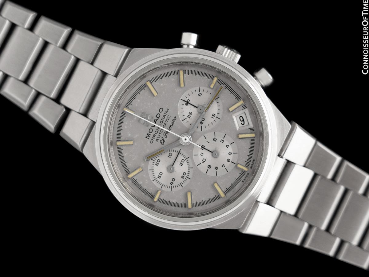 1970's MOVADO - ZENITH EL PRIMERO Mens Vintage Chronograph