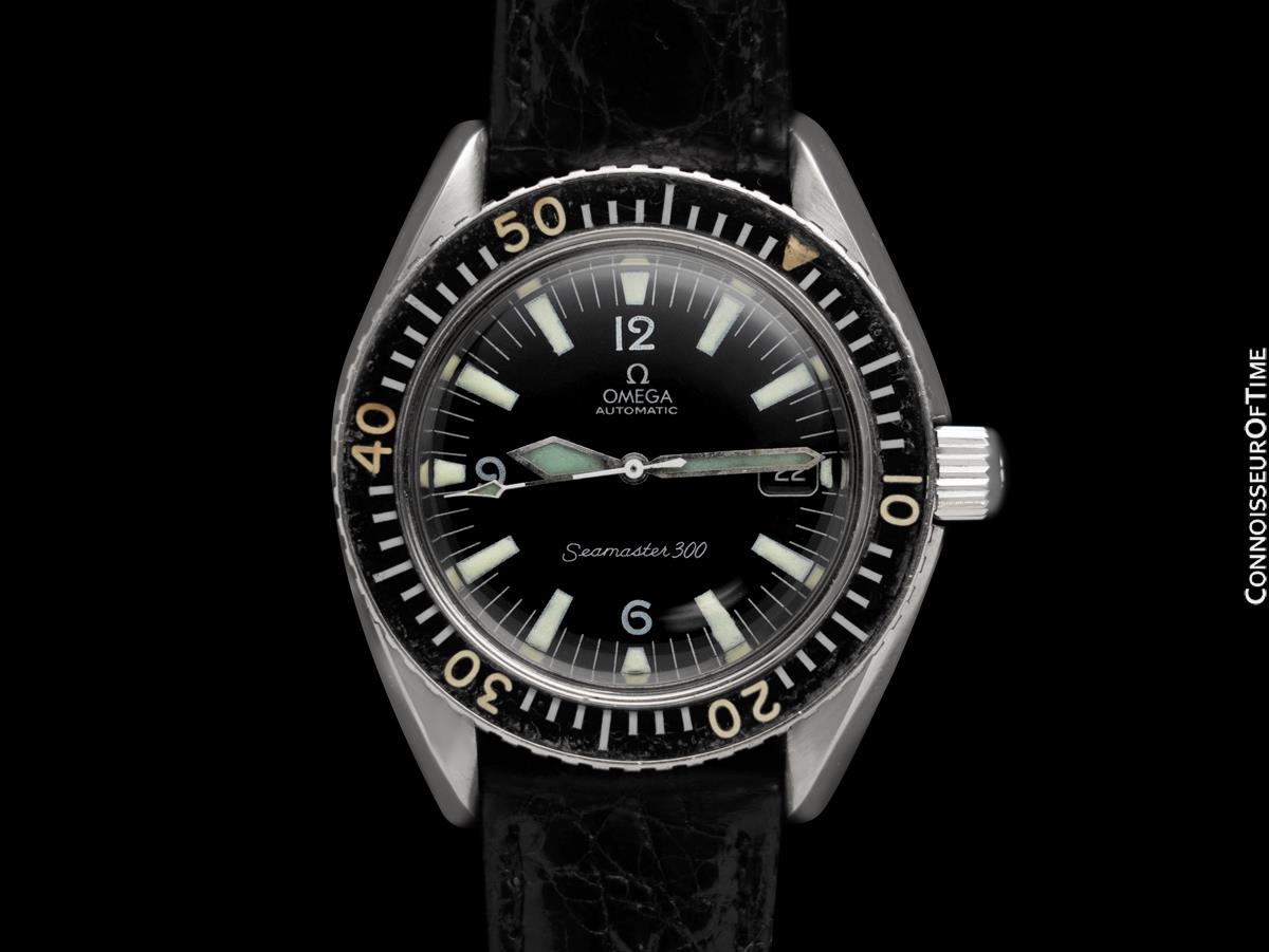 1968 OMEGA SEAMASTER 300 Vintage Mens Stainless Steel Divers Watch