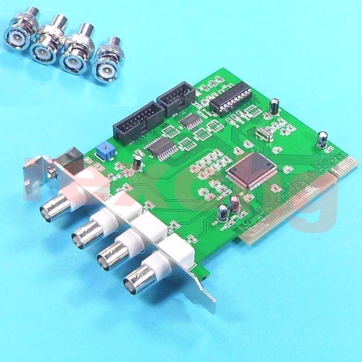 Other Video Cameras CCTV 4 Channels Video Capture DVR PCI Card BNC