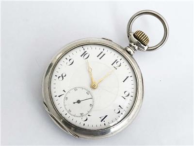 antique silver pocket watch