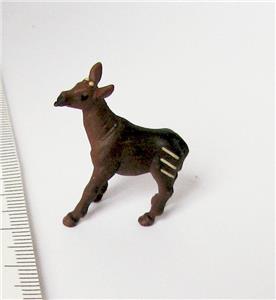 Doll House Shoppe Toy 3 Kangaroo Figures Game Piece 11625 Micro-Mini Miniature