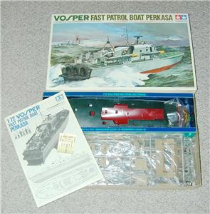 Tamiya Vosper Fast Patrol Boat Perkasa 7201 1/72 NO MOTOR