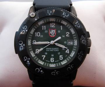 Luminox Men's Navy Seal 3000/3900 Diving/Duty Wrist Watch Black w ...